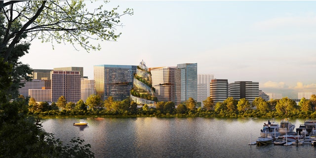 "This area could use some interesting architecture. Better than the other cement boxes in Pentagon/Crystal City," one fan said on social media.