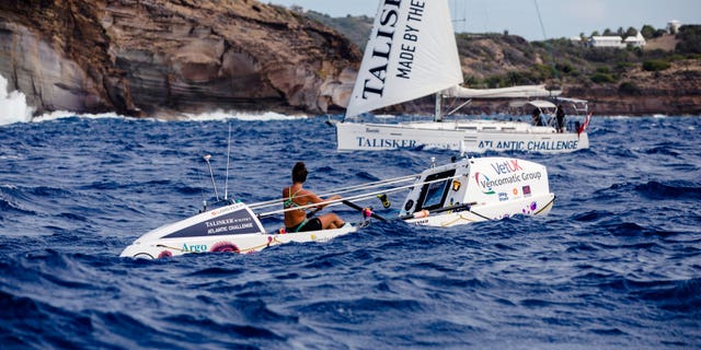 The young woman was one of 21 boats (including solo rowers and crews of up to four) to enter "The World's Toughest Row" in December 2020.