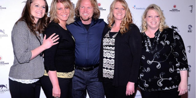 From left to right: Robyn Brown, Meri Brown, Kody Brown, Christine Brown and Janelle Brown of 