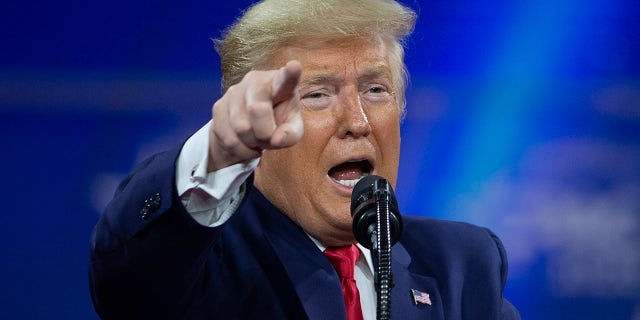 Former US President Donald Trump speaks at the Annual Conservative Political Action Conference (CPAC) at the Gaylord National Resort & amp;  Convention Center on February 29, 2020 in National Harbor, Maryland.  Trump gave the opening address for CPAC 2021. (Photo by Tasos Katopodis / Getty Images)