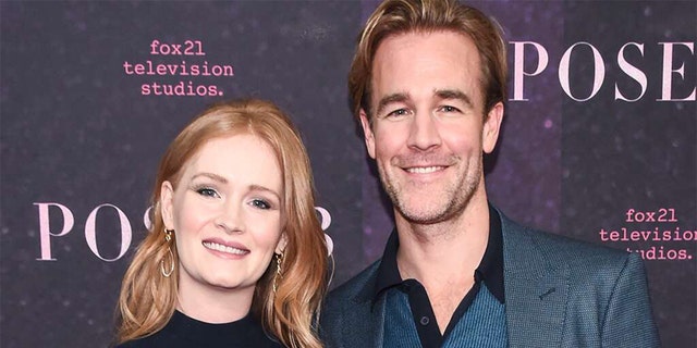Actor James Van Der Beek, right, says moving to Austin, Texas was 