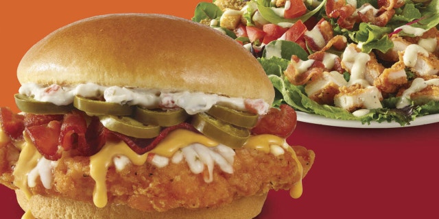 Wendy's unveiled a pair of new menu items on Wednesday, including a flavorful jalapeno popper chicken sandwich.