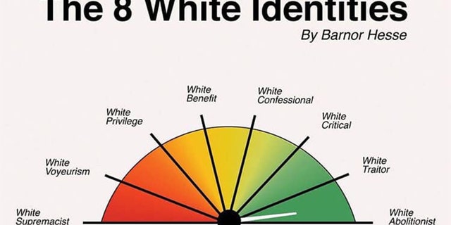 "The Eight White Identities" written by Northwestern University associate professor Barnor Hesse.