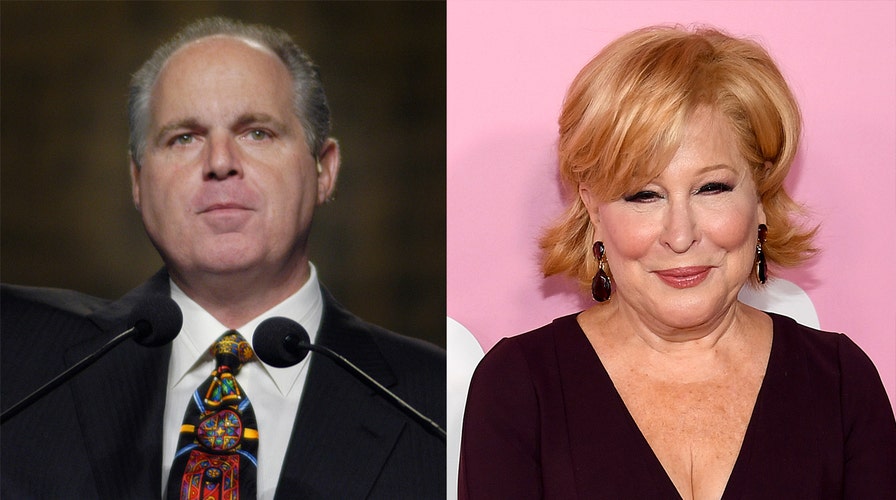 Bette Midler mocks Rush Limbaugh with KKK comparison less than a