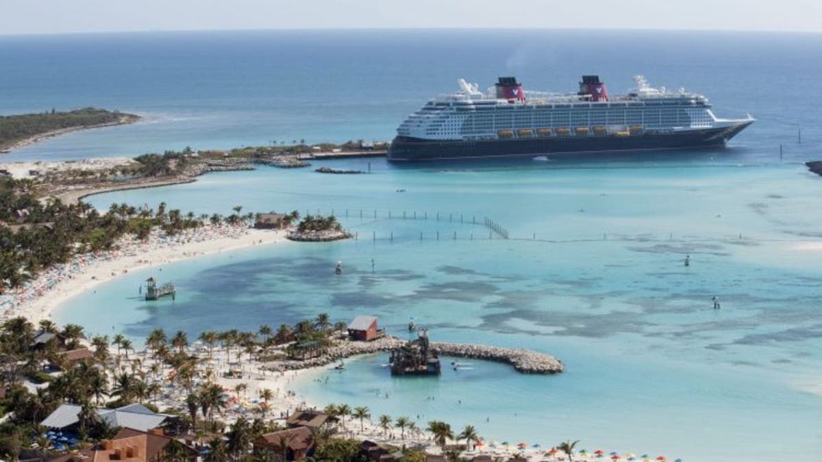 The Disney Dream at Castaway Cay