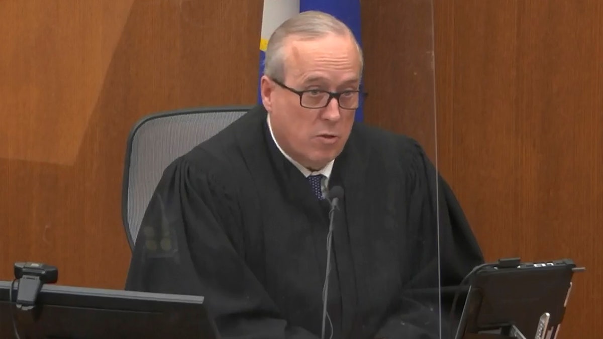 In this screen grab from video, Hennepin County Judge Peter Cahill presides over jury selection in the trial of former Minneapolis police officer Derek Chauvin on Tuesday, March 9, 2021 at the Hennepin County Courthouse in Minneapolis. Chauvin is charged in the May 25, 2020 death of George Floyd. (Court TV, via AP, Pool)