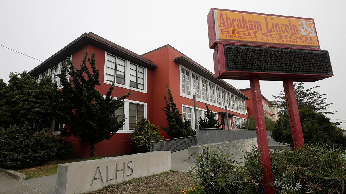 FILE: The Abraham Lincoln High School in San Francisco. 