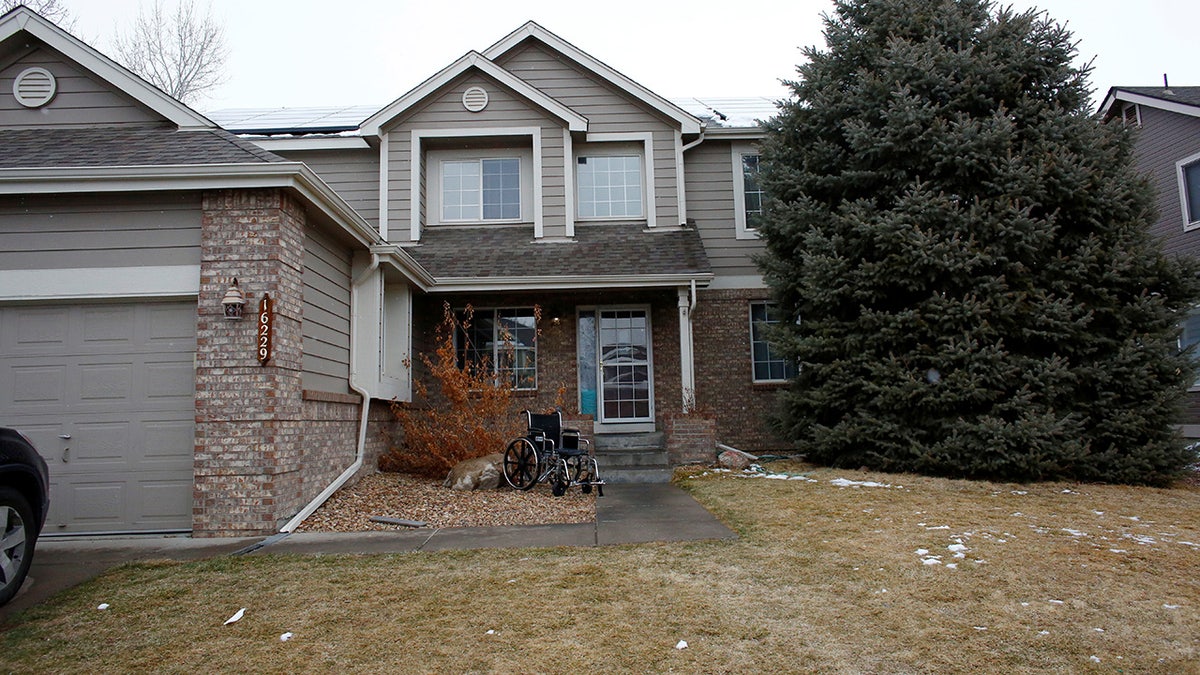 A general view of the family home of the King Soopers shooting suspect Ahmad al Aliwi Alissa, in Arvada, Colorado, taken on March 23.