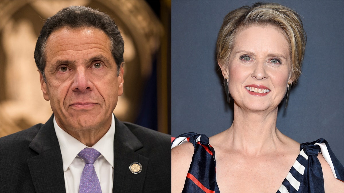 Andrew Cuomo Cynthia Nixon