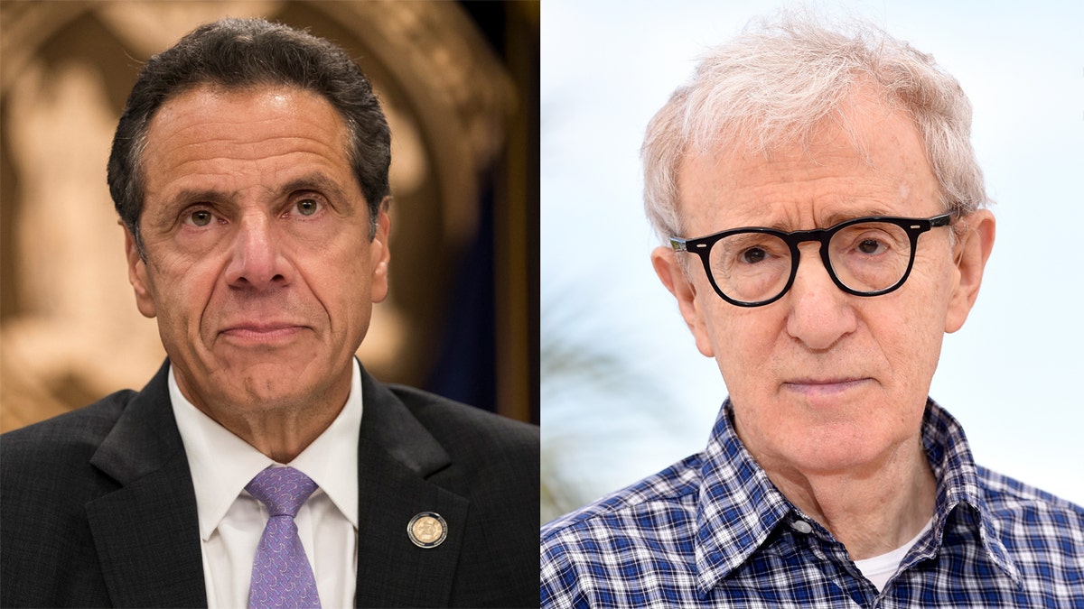 Andrew Cuomo (left) and Woody Allen (right) are among Abramowitz's high-profile clients.