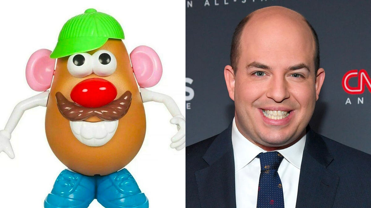 CNN in-house media critic Brian Stelter insists he had a really "cunning" response to Donald Trump Jr. comparing him to Mr. Potato Head but refrained from responding on Twitter.