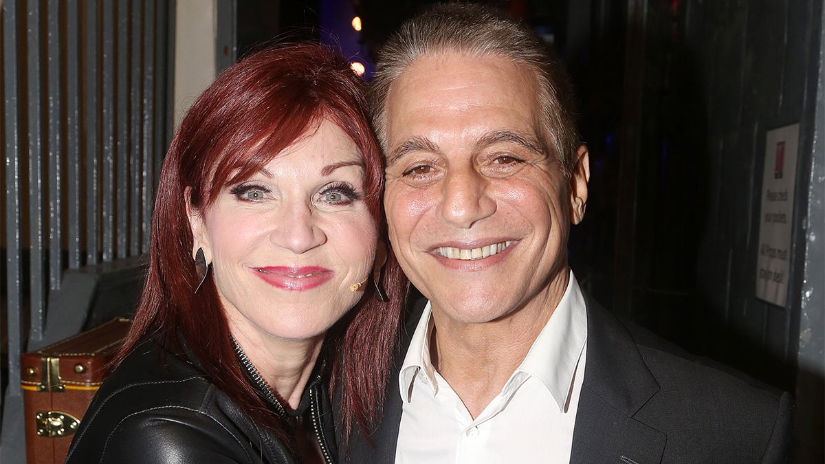 Marilu Henner and Tony Danza at The Belasco Theatre on September 9, 2018, in New York City.