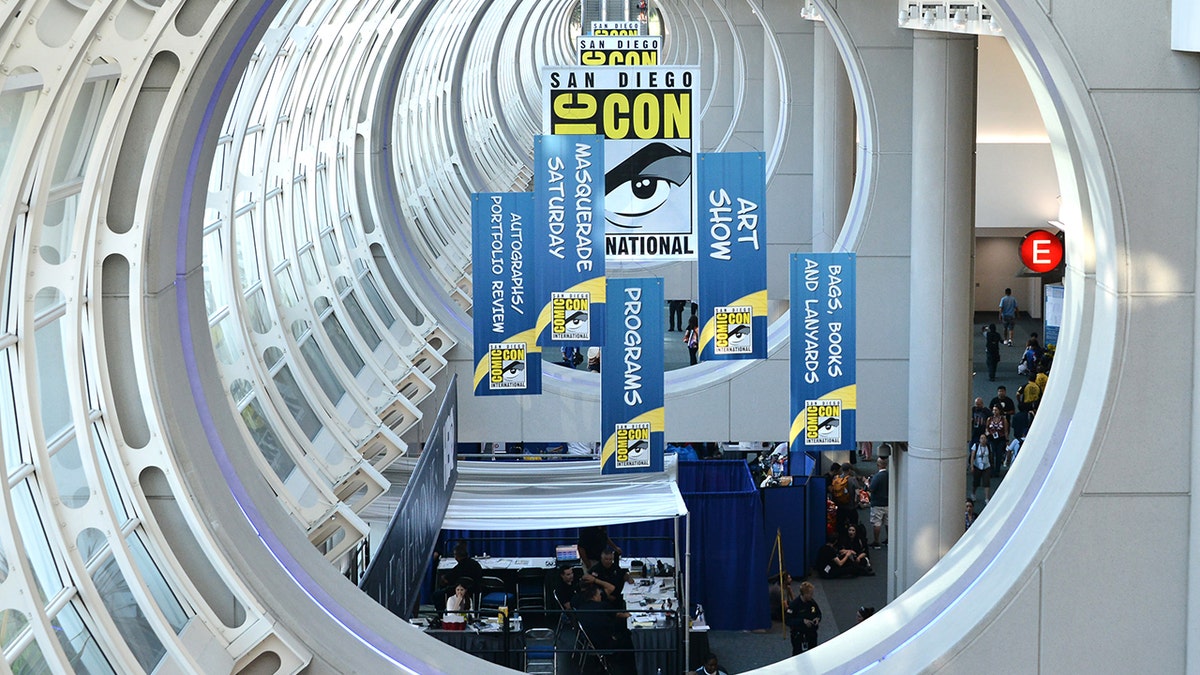 View of Comic-Con San Diego 2016