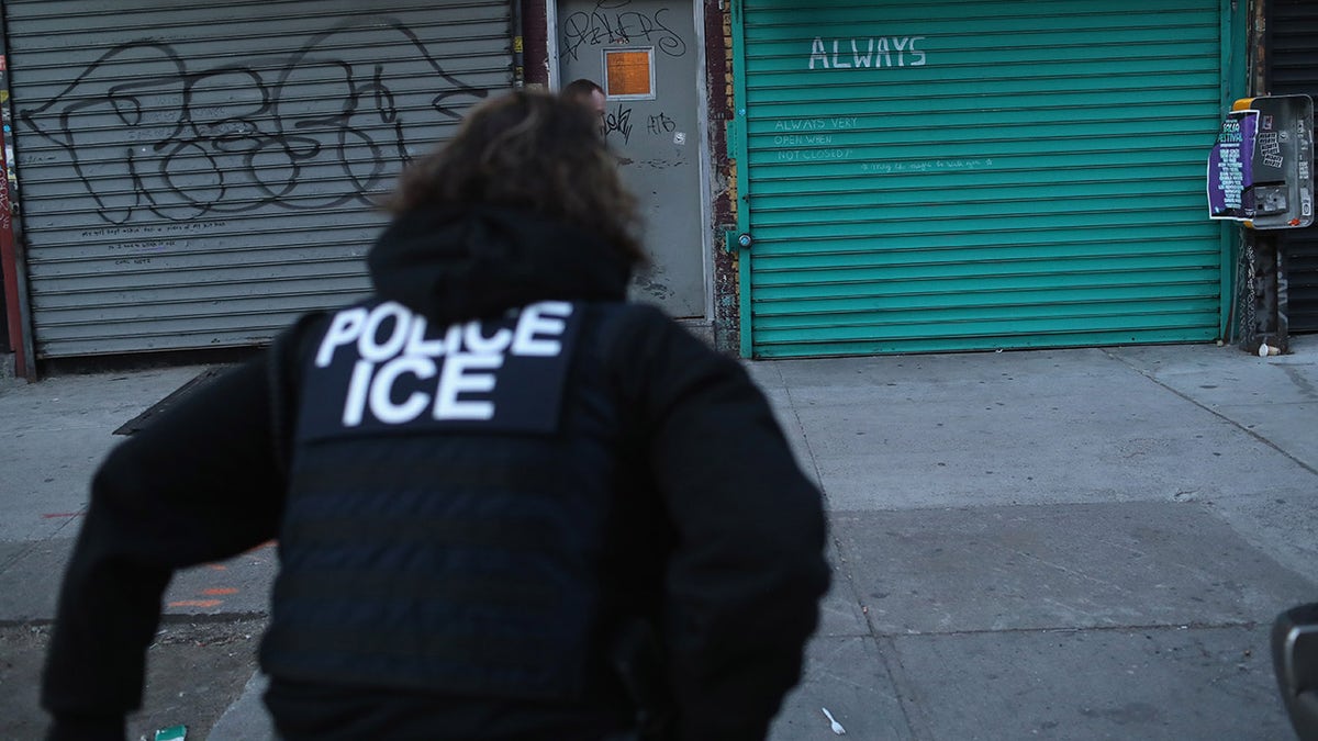 ICE officers in Brooklyn