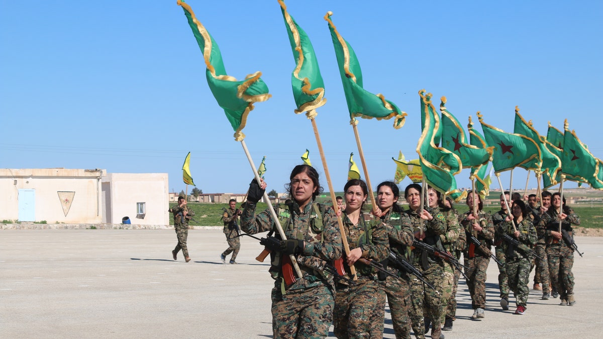 Women militias in Syria formed in 2013 as a way to protect neighborhoods during the Syrian civil war and defended their communities against the ISIS terrorists who captured, sold and enslaved women and young girls