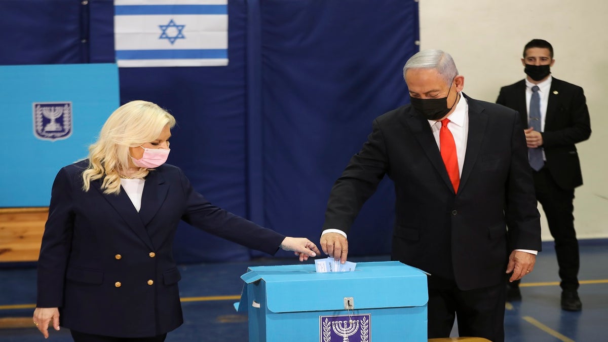 Netanyahu voting