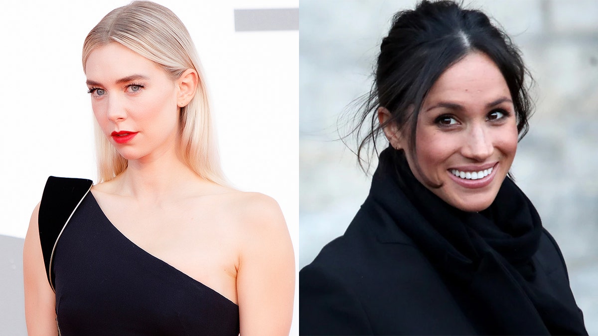 Vanessa Kirby revealed her thoughts on Meghan Markle revealing she and Prince Harry watched  'The Crown.'