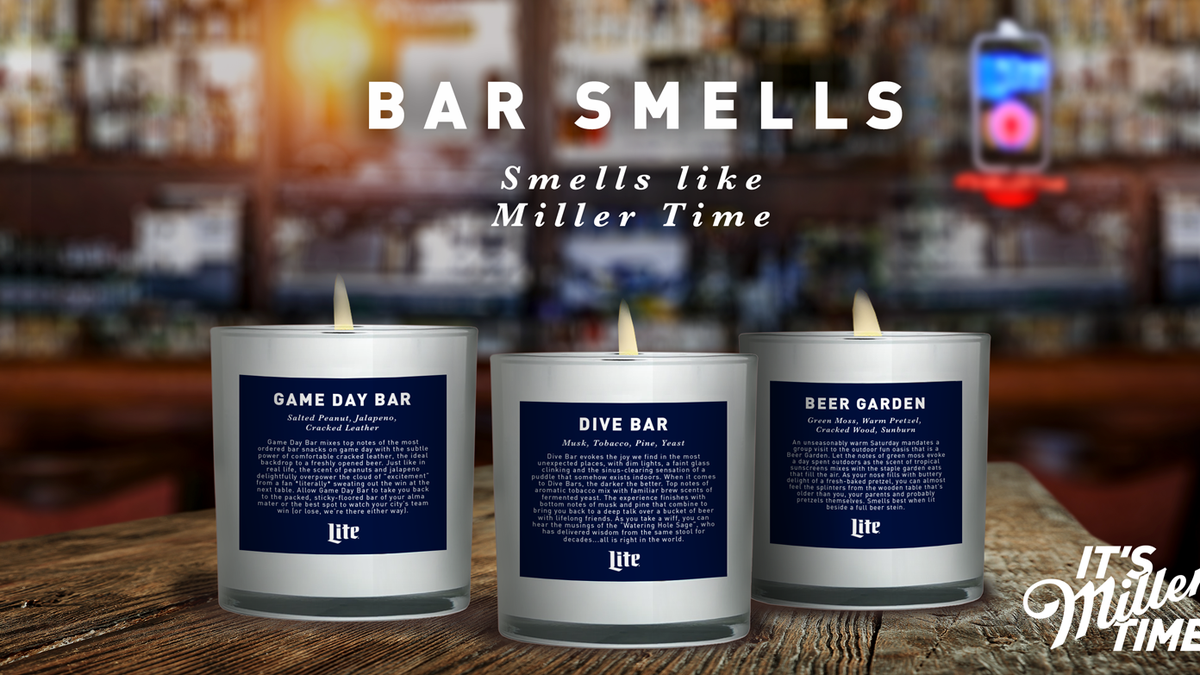 All proceeds from the candle sales will benefit the United States Bartenders' Guild, a nonprofit supporting bartenders and service industry employees.