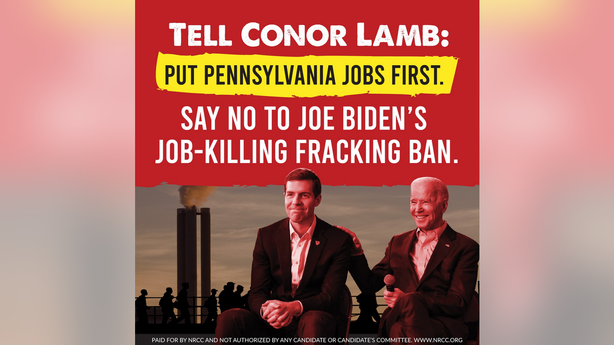 The National Republican Congressional Committee is putting up billboards in Pennsylvania's 17th Congressional District that take aim at Democratic Rep. Conor Lamb over the issue of fracking.