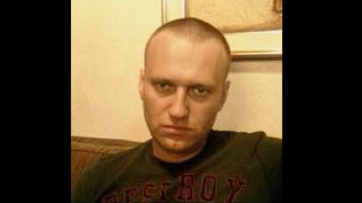 Navalny now appears to have a shaven head, although it's uncertain when this photograph was taken. (Instagram)