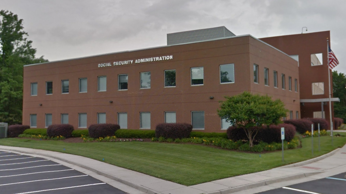 The Social Security building in Norfolk, Virginia, where the shooting unfolded. (Google Maps)