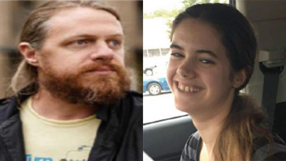 An Amber Alert was issued for Daphne Westbrook, right, who was last seen with her noncustodial father, John Westbrook, in Tennessee in October 2019. 