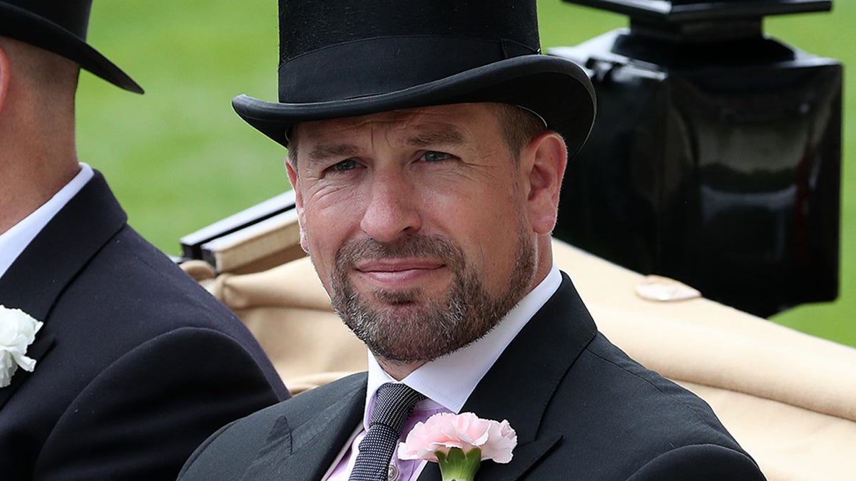 Peter Phillips, Queen Elizabeth's eldest grandson, is currently the chairman and chief executive officer of City Racing. (Photo by Jonathan Brady/PA Images via Getty Images)