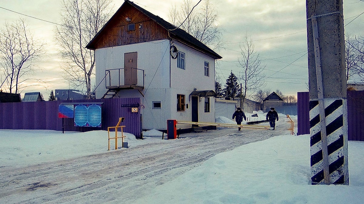 Prison colony IK-2, which stands out among Russian penitentiary facilities for its particularly strict regime, is seen in Pokrov in the Vladimir region, about 53 miles east of Moscow, Russia, on Feb. 28. (AP)