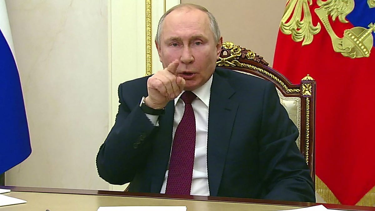 Putin speech angry