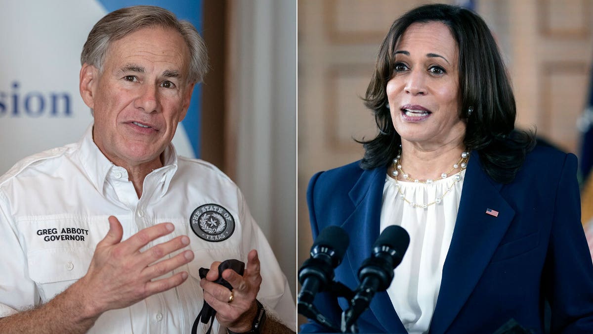 Texas Gov. Greg Abbott has a list of questions for Vice President Kamala Harris regarding the U.S.-Mexico border crisis.