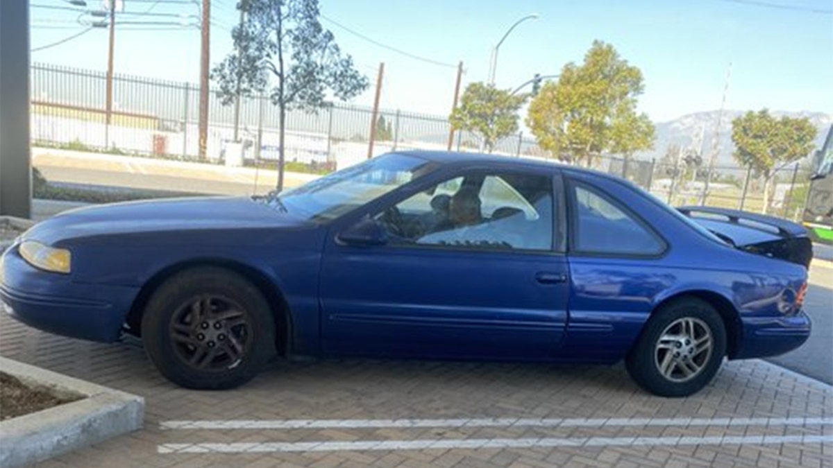 Jose "Mr. V" Villarruel in his car in Fontanta, California. (Steven Nava)