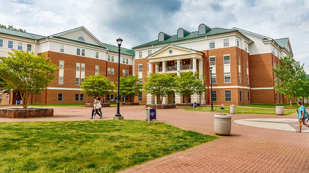 Balsam Residence Hall at Western Carolina University in Cullowhee, North Carolina.