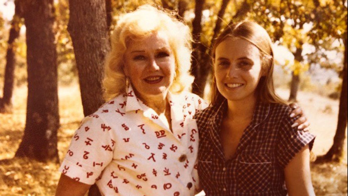 Ginger Rogers and her personal assistant/pal Roberta Olden.