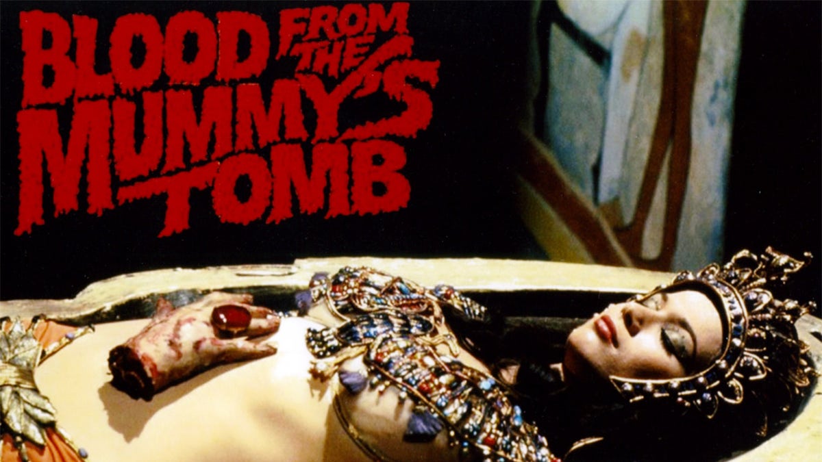 Valerie Leon also starred in the 1971 horror flick "Blood From the Mummy's Tomb."