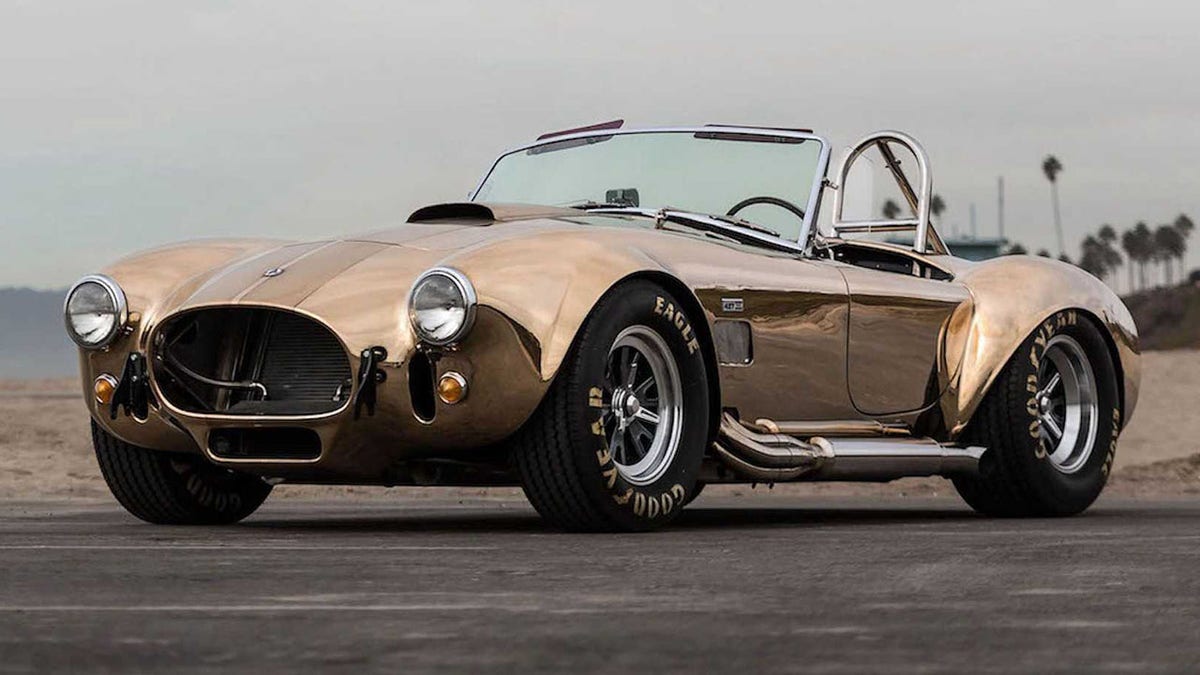 Rare Shelby Cobra made of bronze is worth a small fortune Fox News