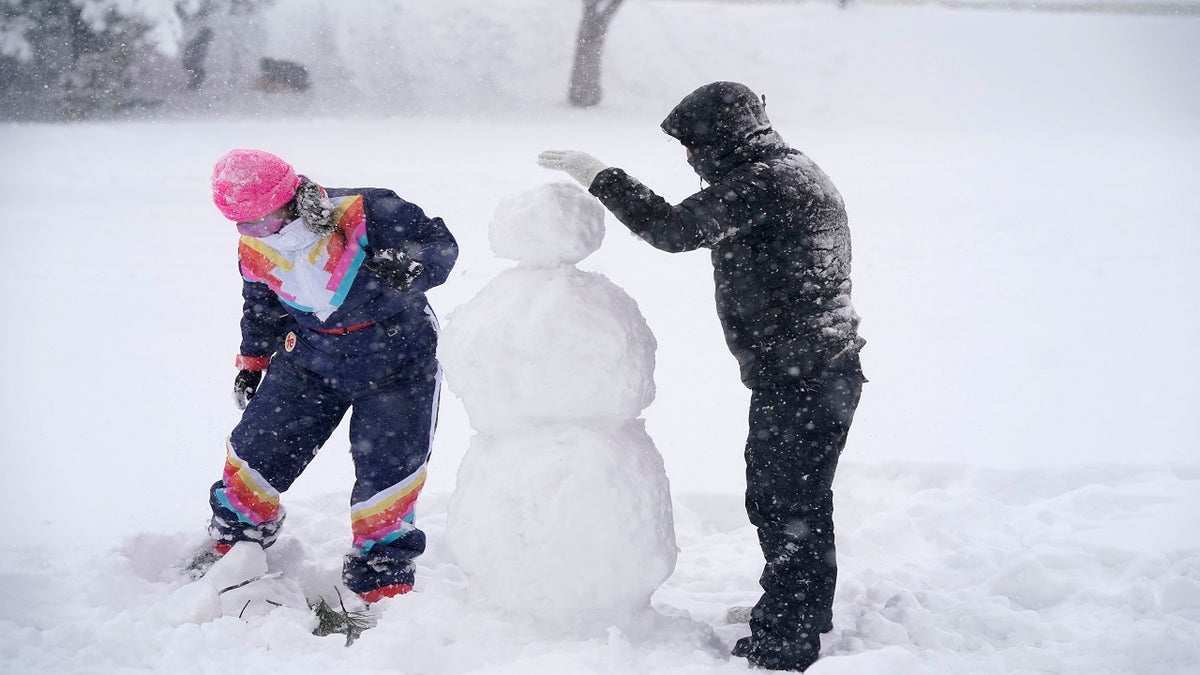 Snow in Denver