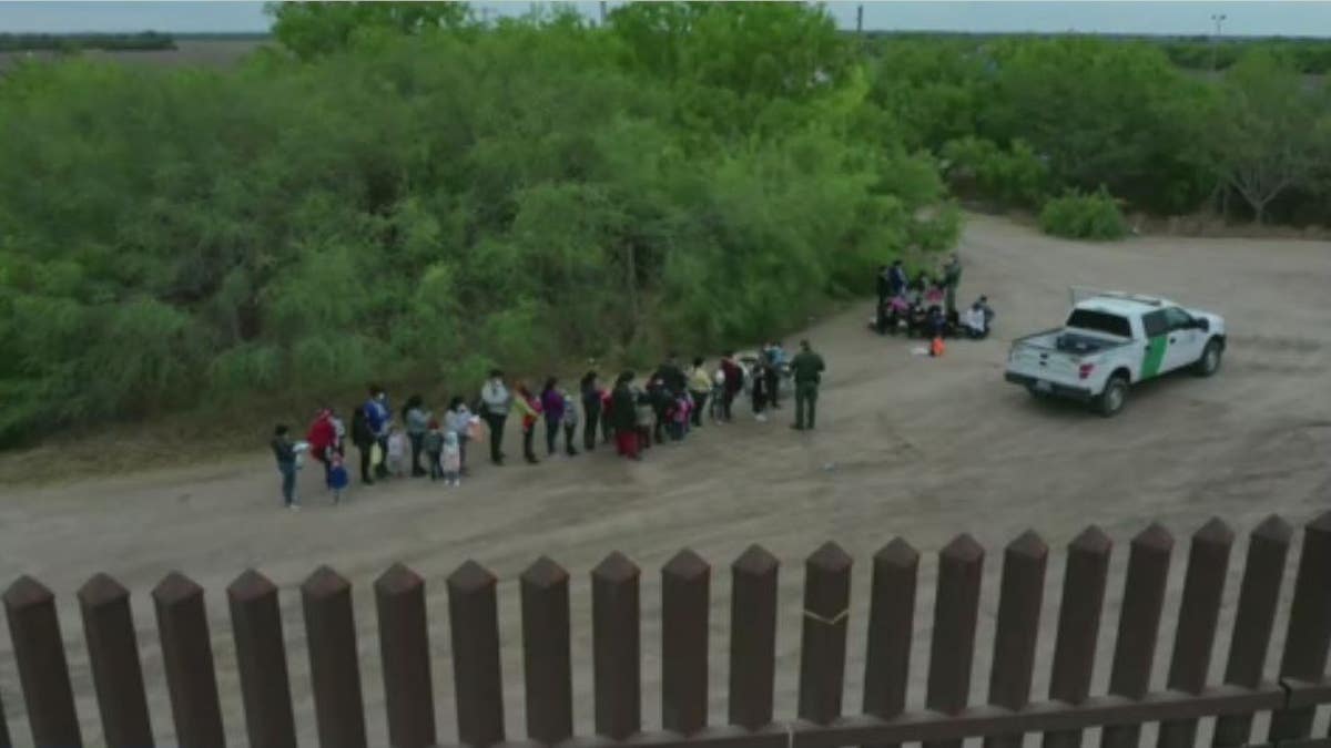 Drone footage from Abram-Perezville, Texas on March, 29, 2021.