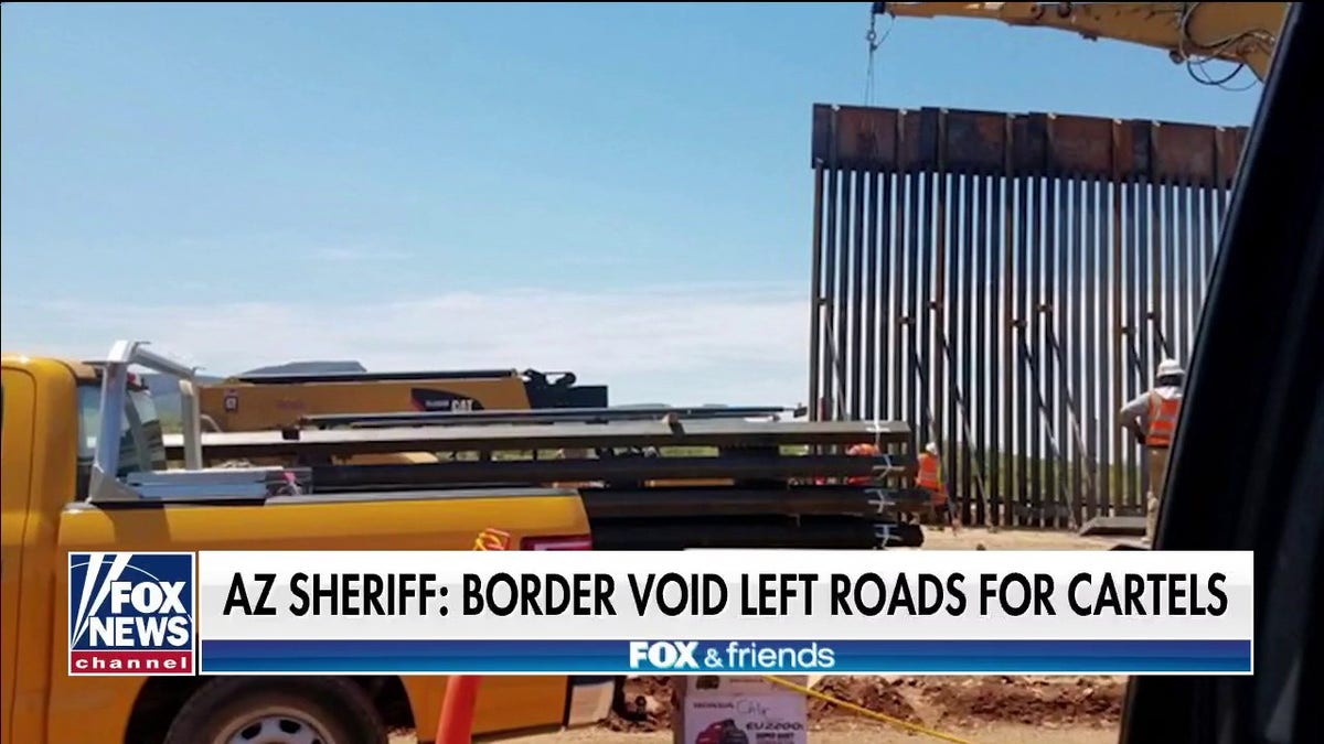 Arizona Sheriff Says Biden Halting Border Wall Construction Left Area ...