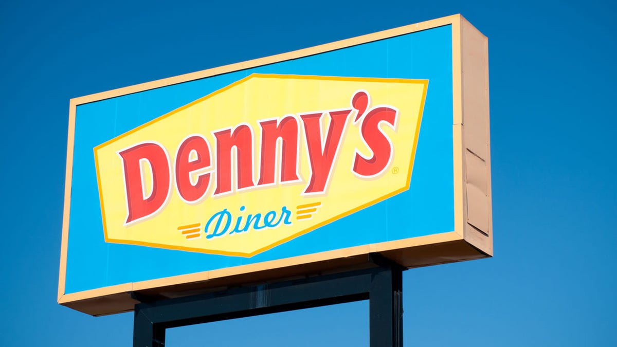 Denny's Diner restaurant sign