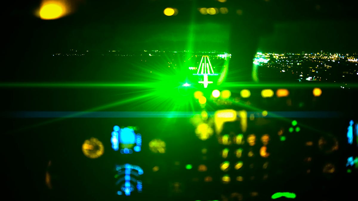 Laser Attack on Aircraft