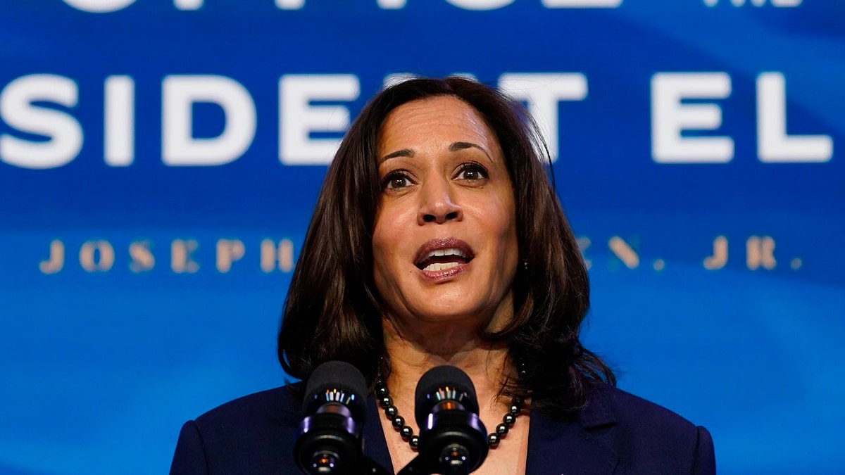 Kamala Harris speaking