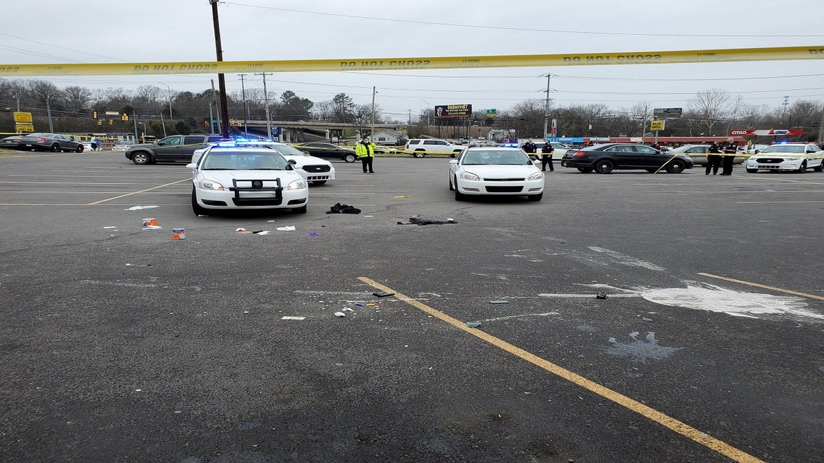 The scene of the shooting Friday in Nashville, Tenn. (Metropolitan Nashville Police Department)