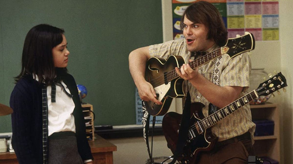 Jack Black sings School of Rock song to young fan with rare disease