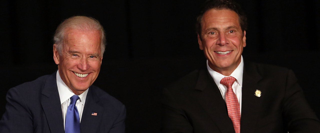 Biden comments on Cuomo scandals, breaks from many in his party