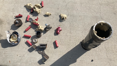 California deputies find loaded pipe bomb, homemade gun at elementary school