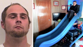 Washington man arrested for allegedly stealing 400-pound slide, mounting it to child's bunk bed at his home