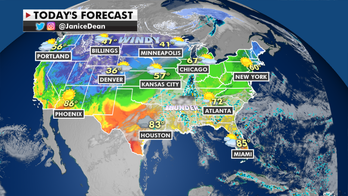 National weather forecast: Heavy rain, thunderstorms moving across US