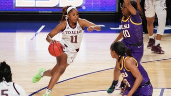 No. 2 Texas A&M beats LSU 77-58 to open SEC Tourney