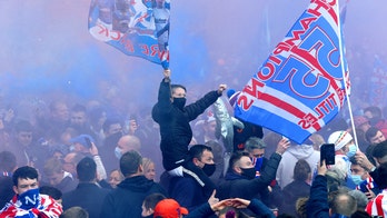 Rangers fans defy lockdown to celebrate 1st title in decade