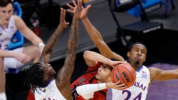 McCormack helps No. 3 seed KU survive E Washington, 93-84